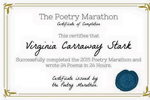 2015 poetry marathon